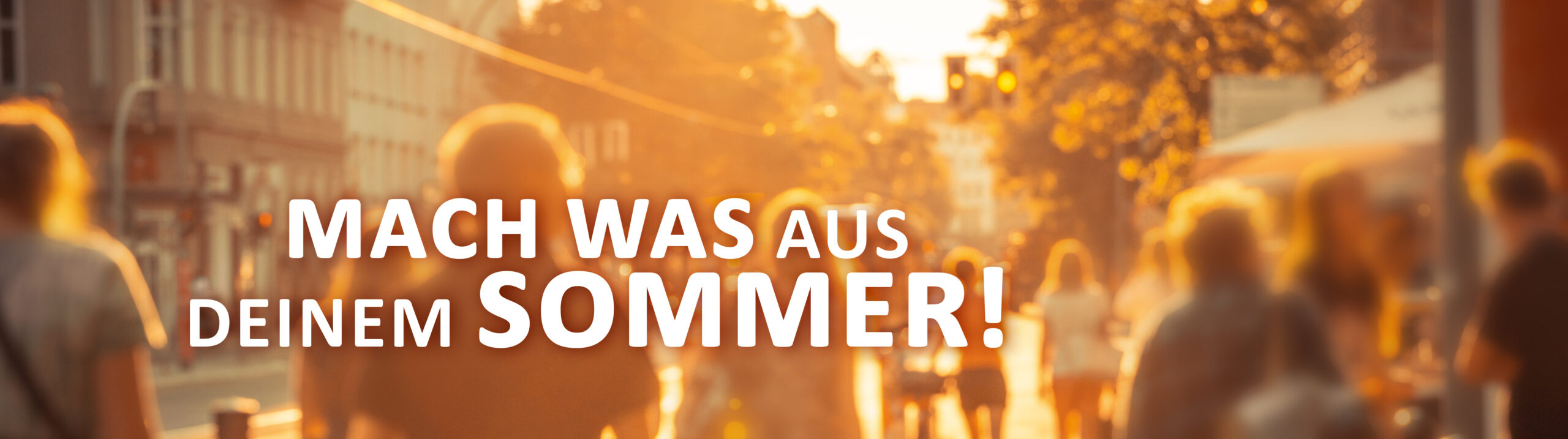 Header website mach was aus deinem sommer 2500x700