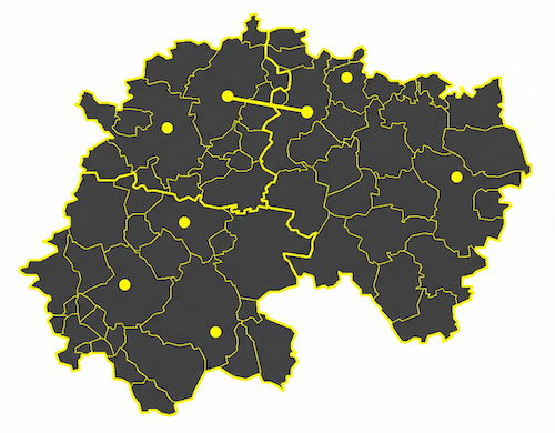 Karte Region Neckar-Alb